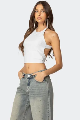Top caity espalda descubierta de Edikted en Tops para argentina