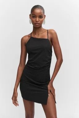 Vestido asimétrico strass de Mango en Vestidos para argentina