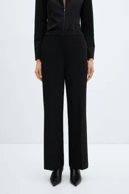 Pantalón wideleg tiro bajo de Mango en Pantalones para argentina
