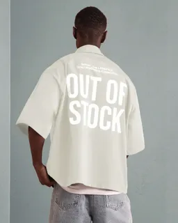 Camisa oversize diseñador manga corta de Sumwon en Camisas para argentina