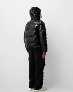 Campera inflable con capucha de Bershka en Abrigos y Camperas para argentina