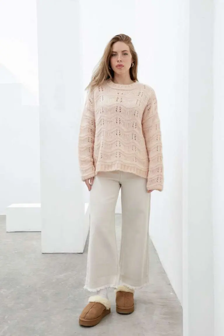 Sweater Textura Ondulada de Hesed en Buzos y Sweaters para argentina