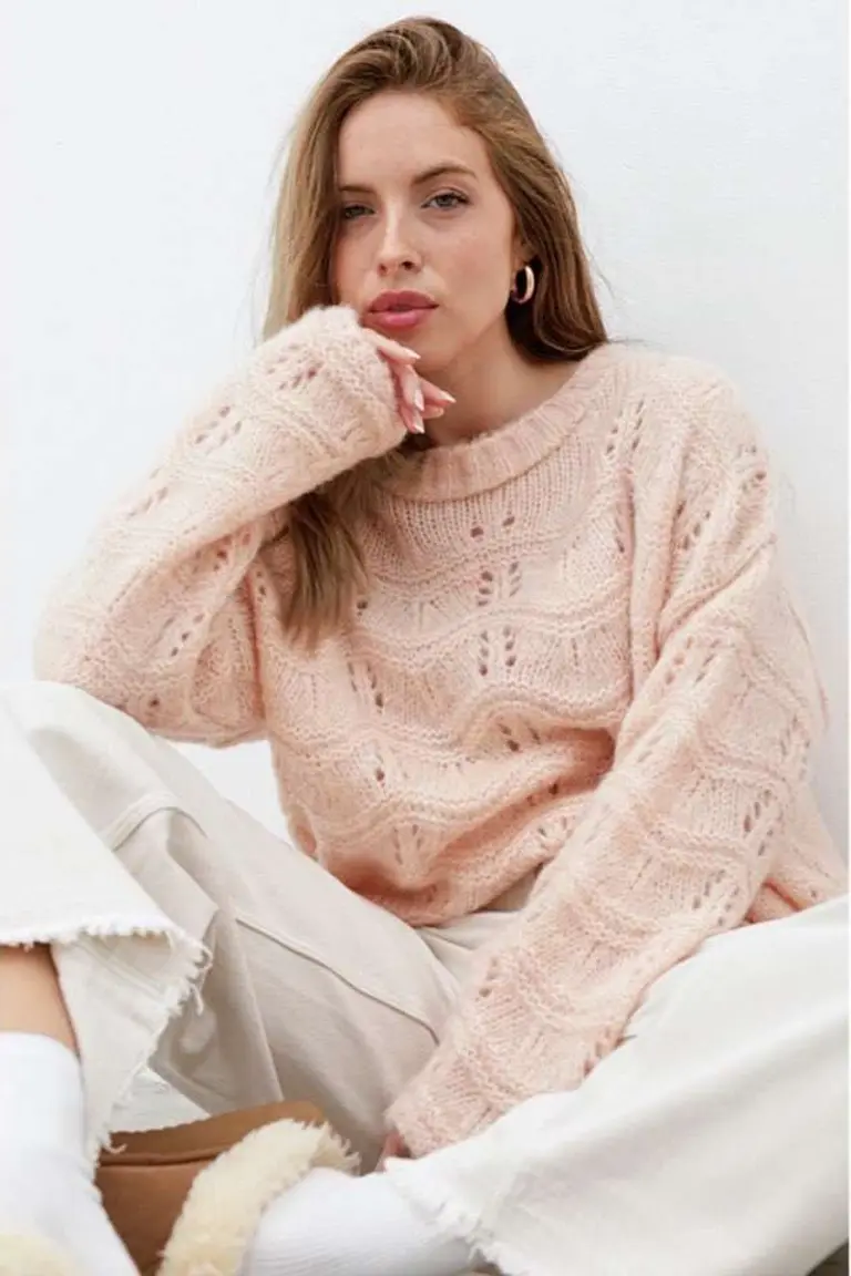 Sweater Textura Ondulada de Hesed en Buzos y Sweaters para argentina