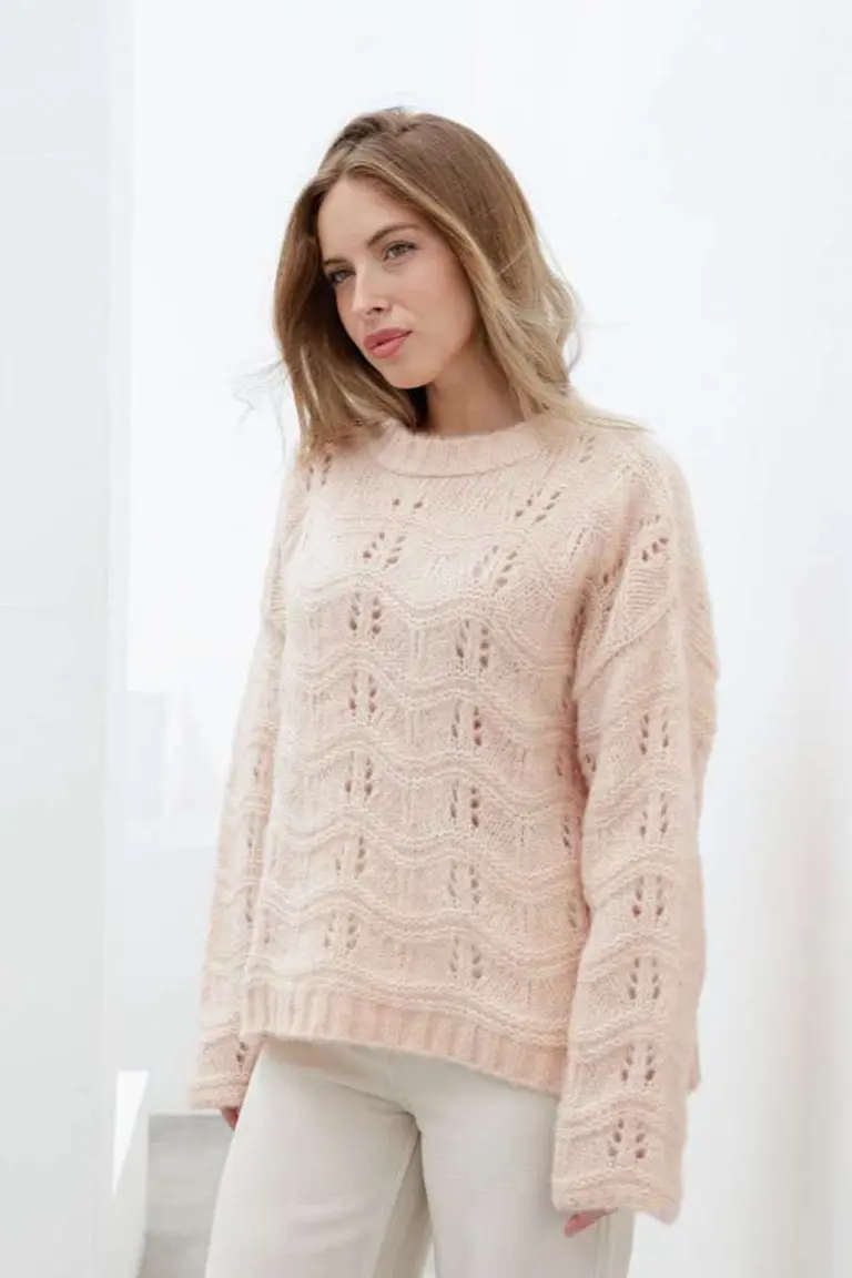 Sweater Textura Ondulada de Hesed en Buzos y Sweaters para argentina
