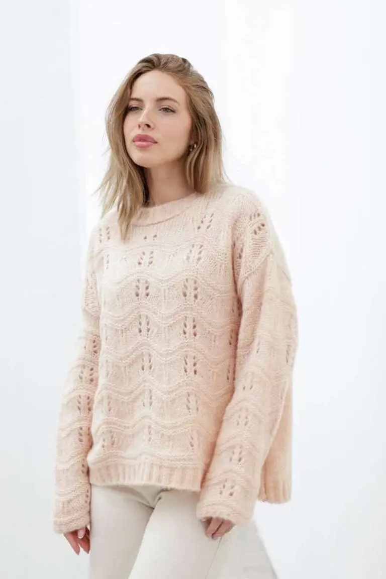 Sweater Textura Ondulada de Hesed en Buzos y Sweaters para argentina