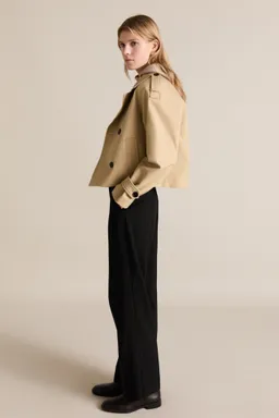 Pantalón recto tiro medio de Mango en Pantalones para argentina