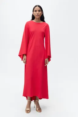 Vestido largo manga acampanada de Mango en Vestidos para argentina