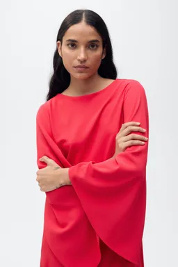 Vestido largo manga acampanada de Mango en Vestidos para argentina