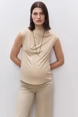 Pantalón wideleg punto de Mango en Pantalones para argentina