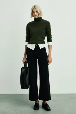 Pantalón culotte catherin pana de Mango en Pantalones para argentina
