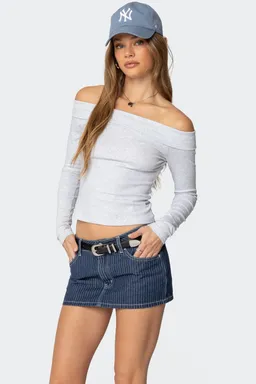 Top con solapa claudie de Edikted en Tops para argentina