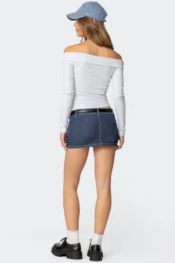 Top con solapa claudie de Edikted en Tops para argentina