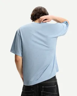 Remera texto flock manga corta de Bershka en Remeras y Polos para argentina