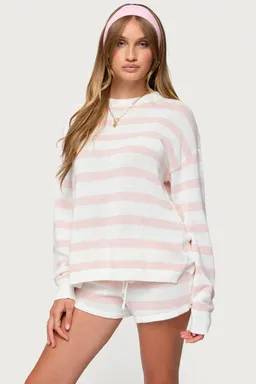 Amaris sweater oversize rayado de Edikted en Buzos y Sweaters para argentina
