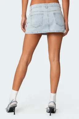 Minifalda denim chiara de Edikted en Shorts para argentina