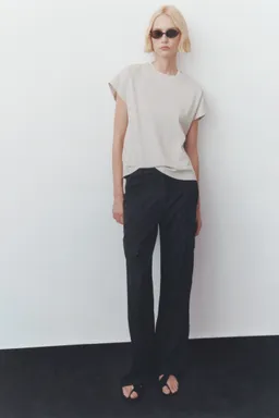 Remera algodón cuello redondo de Mango en Remeras para argentina