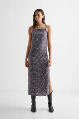 Vestido estampado flores espalda descubierta de Mango Teen en Vestidos para argentina