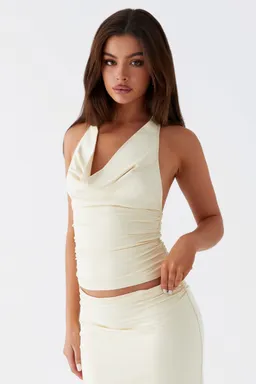 Top rayne amarillo de Peppermayo en Tops para argentina