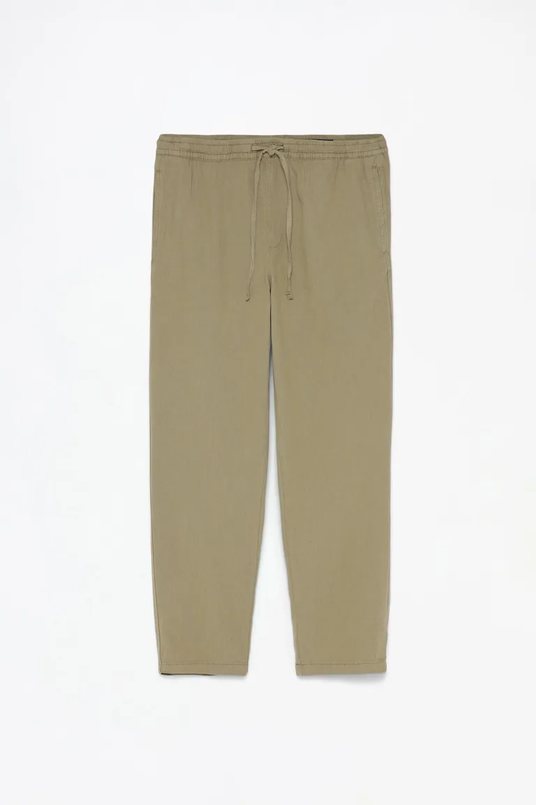 Pantalón jogger algodón lino de Lefties en Pantalones para argentina