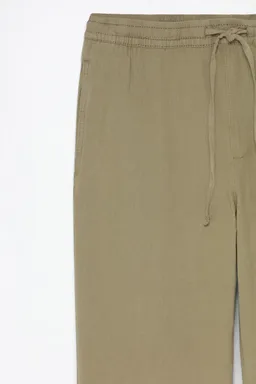 Pantalón jogger algodón lino de Lefties en Pantalones para argentina