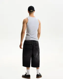 Bermuda jort denim super baggy de Bershka en Bermudas y Shorts para argentina