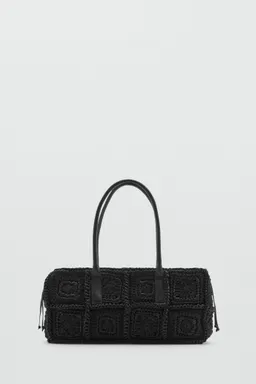 Bolso hombro crochet de Mango en Bolsos y Carteras para argentina