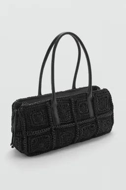 Bolso hombro crochet de Mango en Bolsos y Carteras para argentina