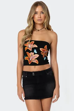 Top strapless tigerlily de Edikted en Tops para argentina