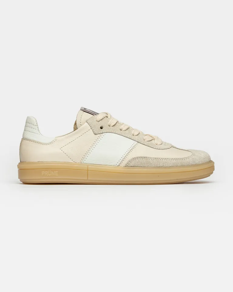 Zapatillas deportivas de cuero y gamuza de diseño vintage para un estilo casual y moderno de Prüne en Zapatillas para argentina