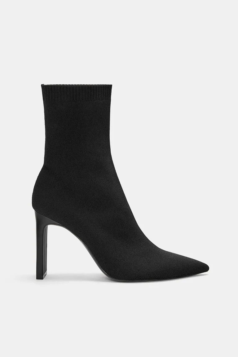 Botines de tacón stretch de Pull&Bear en Botas y Botinetas para argentina
