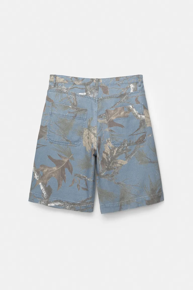 Bermuda holgada estampado hojas de Pull&Bear en Bermudas y Shorts para argentina