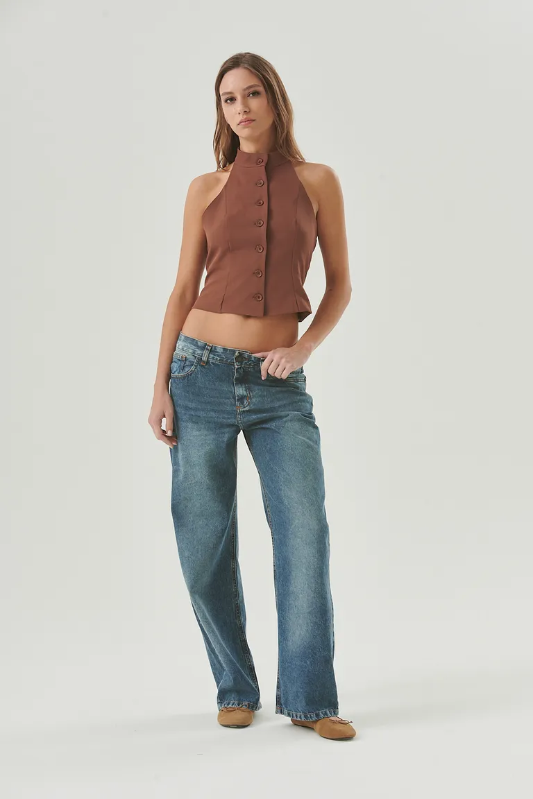 Pantalones vaqueros de pierna ancha para un look casual y cómodo de Sweet en Pantalones para argentina