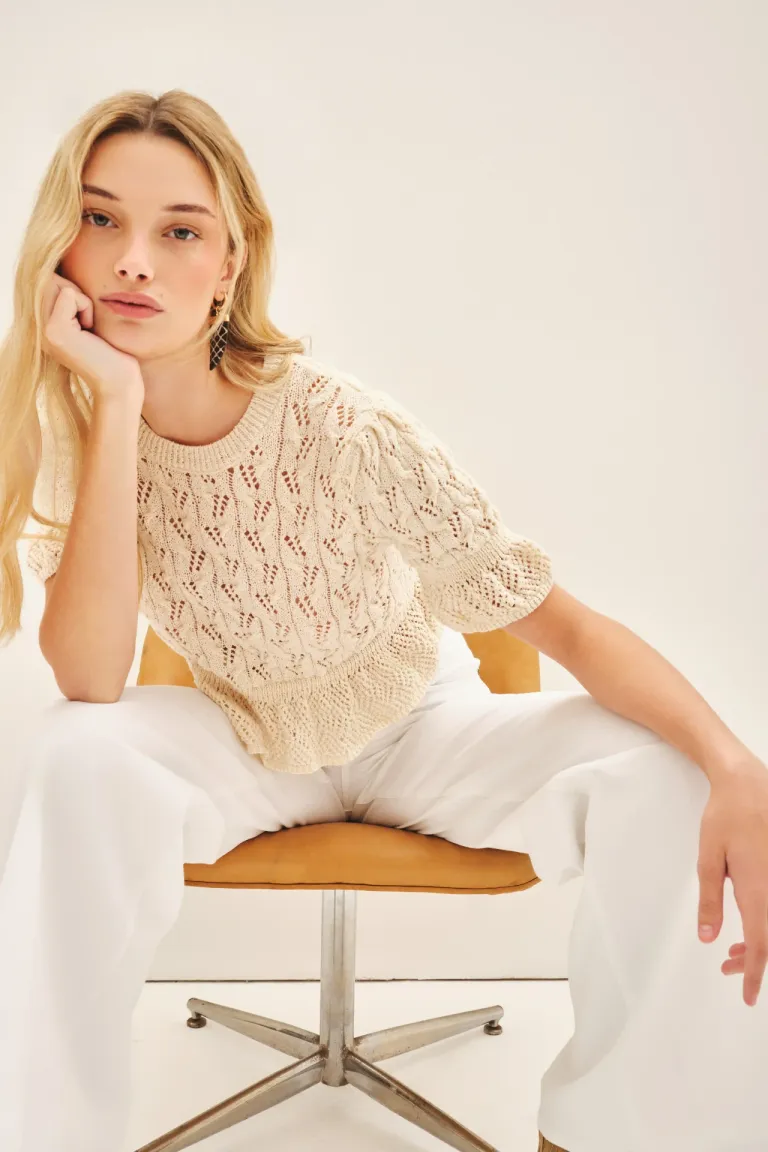 Suéter Senna: Diseño Atemporal y Estilo Vintage de Rapsodia en Buzos y Sweaters para argentina