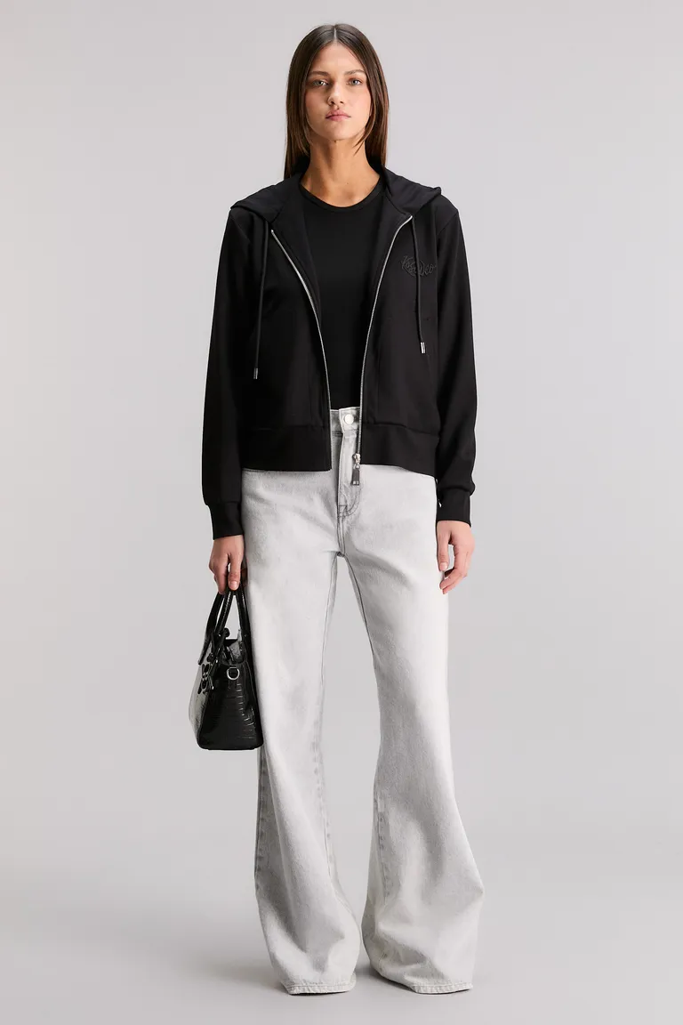 Chaqueta de tejido de neoprene y viscosa con detalles exclusivos de Kosiuko en Chaquetas para argentina