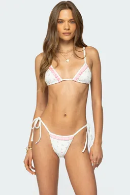 Top bikini floral de Edikted en Swimwear y Beachwear para argentina