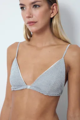 Corpiño larisa plisado de Audaz en Swimwear y Beachwear para argentina
