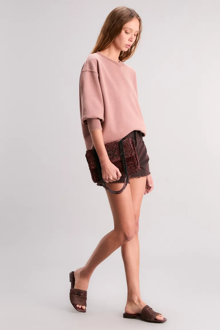 Buzo oversize con estampa exclusiva y diseño distorsionado de Kosiuko en Buzos y Sweaters para argentina