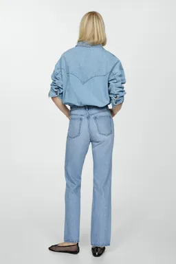 Jeans rectos tiro medio de Mango en Pantalones para argentina