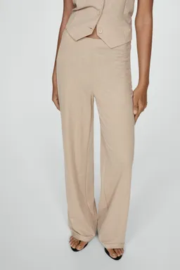 Pantalón recto fluido de Mango en Pantalones para argentina