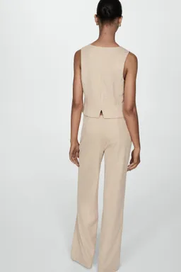 Pantalón recto fluido de Mango en Pantalones para argentina