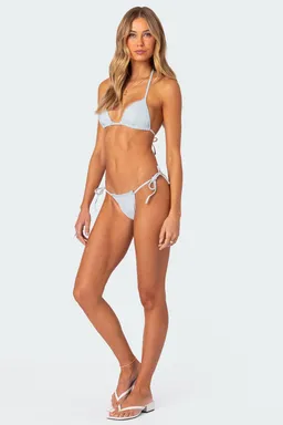 Bombacha fondo bikini denim de Edikted en Swimwear y Beachwear para argentina
