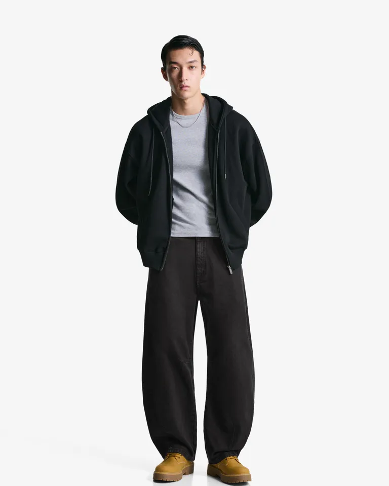 Pantalón estilo barrel de Bershka en Pantalones para argentina