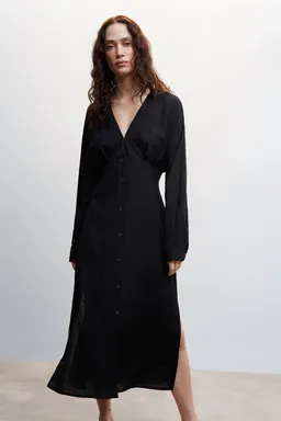 Vestido camisero con lazo de Mango en Vestidos para argentina