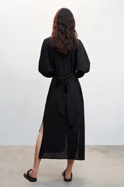 Vestido camisero con lazo de Mango en Vestidos para argentina
