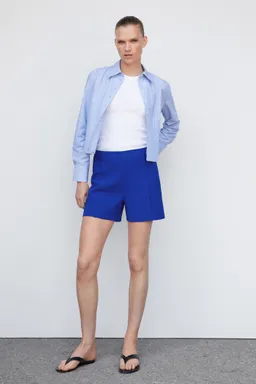 Shorts rectos tiro alto de Mango en Shorts para argentina
