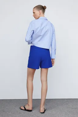 Shorts rectos tiro alto de Mango en Shorts para argentina