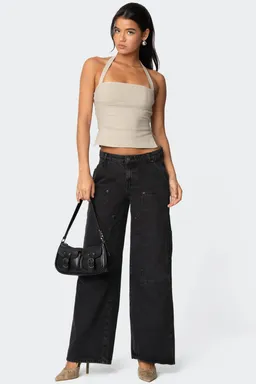 Jeans carpenter tiro bajo ayla de Edikted en Pantalones para argentina
