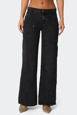 Jeans carpenter tiro bajo ayla de Edikted en Pantalones para argentina