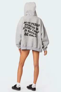 Buzo oversize con cierre de Edikted en Buzos y Sweaters para argentina