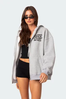 Buzo oversize con cierre de Edikted en Buzos y Sweaters para argentina